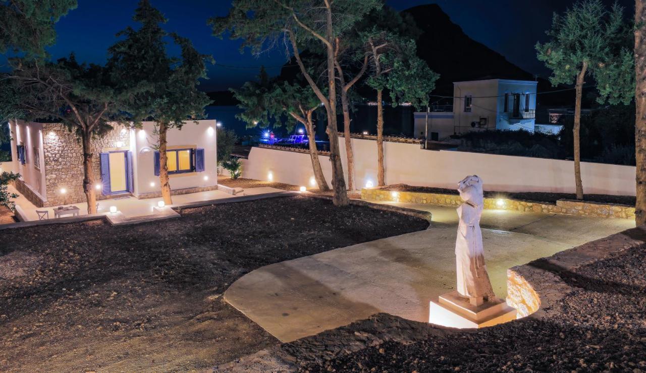 Marialenas House - Stone House At Myrties Beach Kalymnos 外观 照片