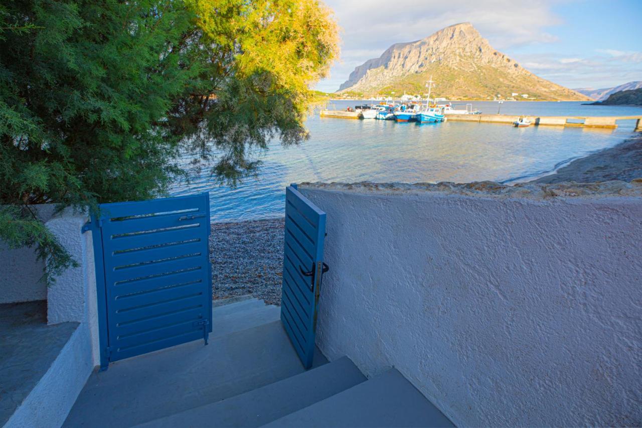 Marialenas House - Stone House At Myrties Beach Kalymnos 外观 照片