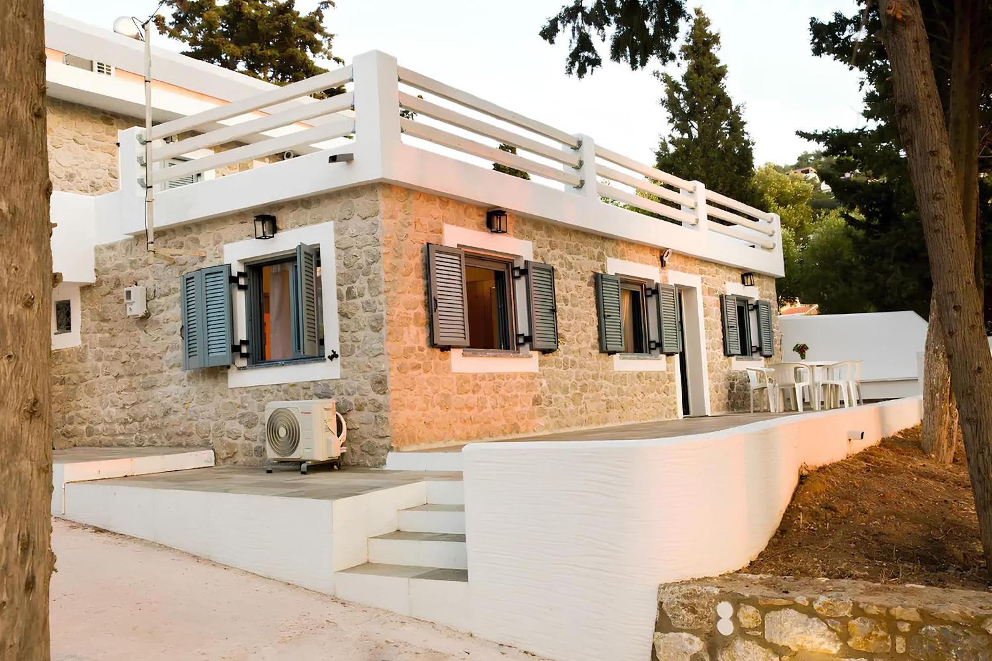 Marialenas House - Stone House At Myrties Beach Kalymnos 外观 照片